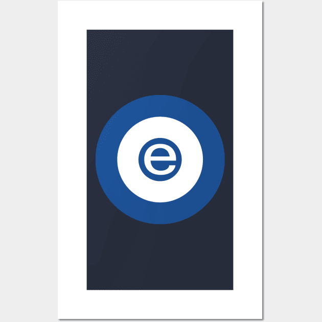 E is for Everton Wall Art by Confusion101